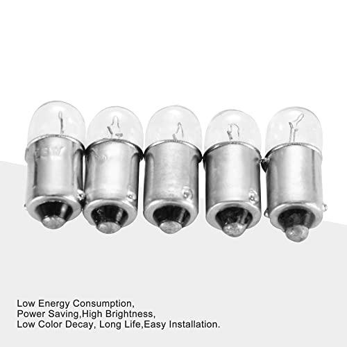 Mini bombillas indicadores 12V 3W GOOFIT 5 unidades miniatura 3