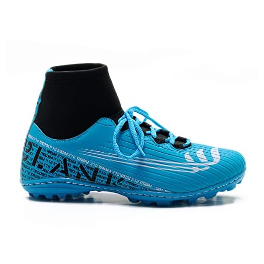 Chuteira Society Botinha Azul Blank Star Cano Alto com Solado Costurado (br_footwear_size_system, adult, numeric, numeric_40)