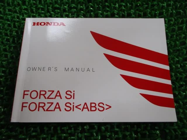 フォルツァsi フォルツァsi Abs 取扱説明書 正規 中古 整備情報 整備書 バイク フォルツァsi フォルツァsi Abs 取扱説明書 正規 中古 整備情報 整備書 バイク