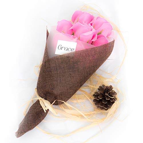 Grace フラワーソープ ずっと香りが楽しめる 枯れない フレグランスフラワー 大切な人へのプレゼント お祝い 誕生日 母の日 記念日 感謝を届ける オシャレ 可愛い 花 7本 ピンク のレビュー クチコミとして参考になる投稿2枚 Roomclip Item