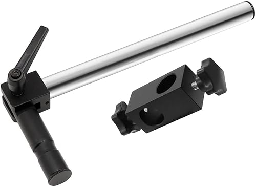 Kit de accesorios para microscopio, soporte para microscopio, diámetro de 0.984 in, soporte de brazo de metal ajustable multieje, barra de disponible en Yaxa Colombia