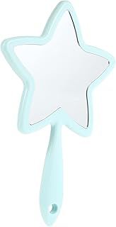 1pc Mirror with Handle Mirror Handheld Vintage Hand Mirror Handheld Magnifying Mirror Hand Mirrors with Handle Hairdressing Hand Mirror Hanging Makeup Mirror Handhold Mirror Wallet