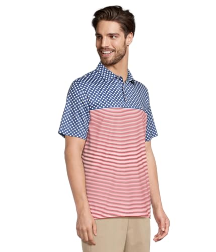 Image of vineyard vines Men's Bradley Stripe Sankaty Polo