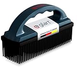 Glart 44THB Pet Hair Remover - Silicone Brush for Dog & Cat Hair - for Car, Upholstery, Carpets, Home Textiles - Reusable, Ergonomic, No Electricity & Chemicals - Designed in Germany