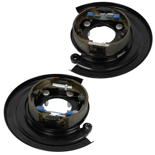Image of SCITOO 926-272 926-273 Brake Backing Plate Rear Left & Right | For Ford For F-250 Super Duty 2005-2010,For Ford For F-350 Super Duty 2005-2012,For Ford For F-450 Super Duty 2011-2012 2PCS