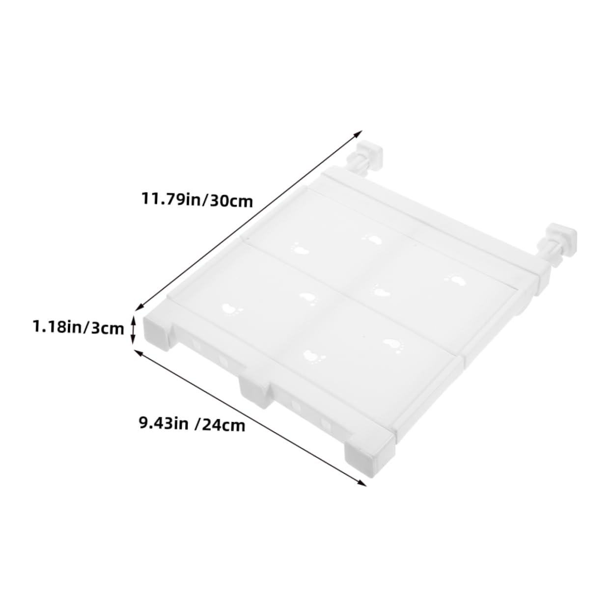 Anneome Expandable Closet Tension Shelf Divider Space Saving Organizer for Wardrobe for Clothes Towels and More Sturdy Design