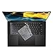 Produktbild Ultradünne Tastaturabdeckung für Dell XPS 15 9500 9510 9520 9530 15,6 Zoll, XPS 17 9700 9710 9720 9370, Dell XPS 15 9500 Zubehör, transparent (US Layout)