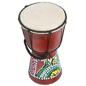 Professionele Djembe Handtrommel Traditioneel Afrikaans Muziekinstrument voor Kinderen Volwassen Praktijk