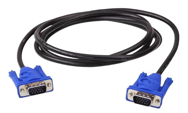 AQBP 15Pins Male To Male VGA To VGA Cable For All Computer/Monitors/Televisions/Desktop/Laptop/Projector/LEDs/LCDs/HDTV’s/Graphics Card Series 1.5meter Black (B0CS2ZZFP9) Amazon Price History, Amazon Price Tracker