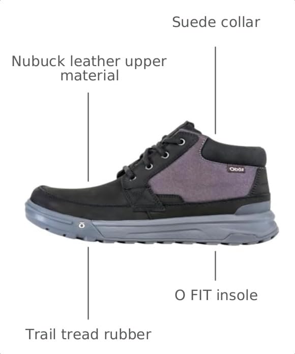 Image of Oboz Men's Burke Chukka Hiking Boot