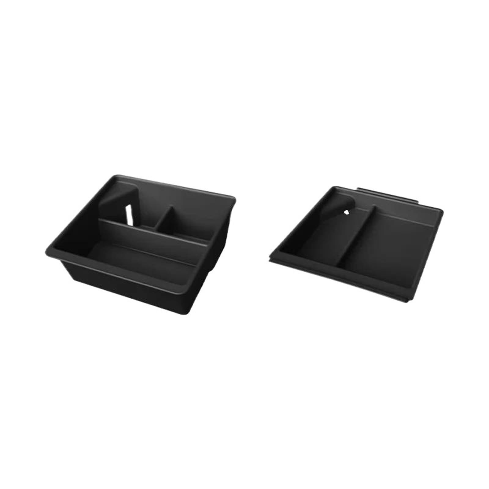 Armrest Organiser Tray For Porsche For Cayenne 2024-2025 Car Center Console Upper Lower Storage Box Tray Central Armrest Organizer Case Interior HIMIUSIKTC(A)