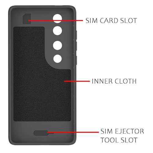 Image of Shockproof Case for Vivo V40 5G / V40 Pro 5G | Full Camera Protection | TPU Flexible Back Cover for Vivo V40 5G / V40 Pro 5G (Graphite Grey)