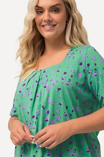 Chemise de nuit femme style T-shirt long Ulla Popken respirant - 5