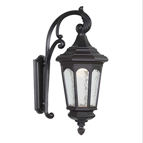 Lampe extérieure étanche pour escalier extérieur et cour au design rétro européen