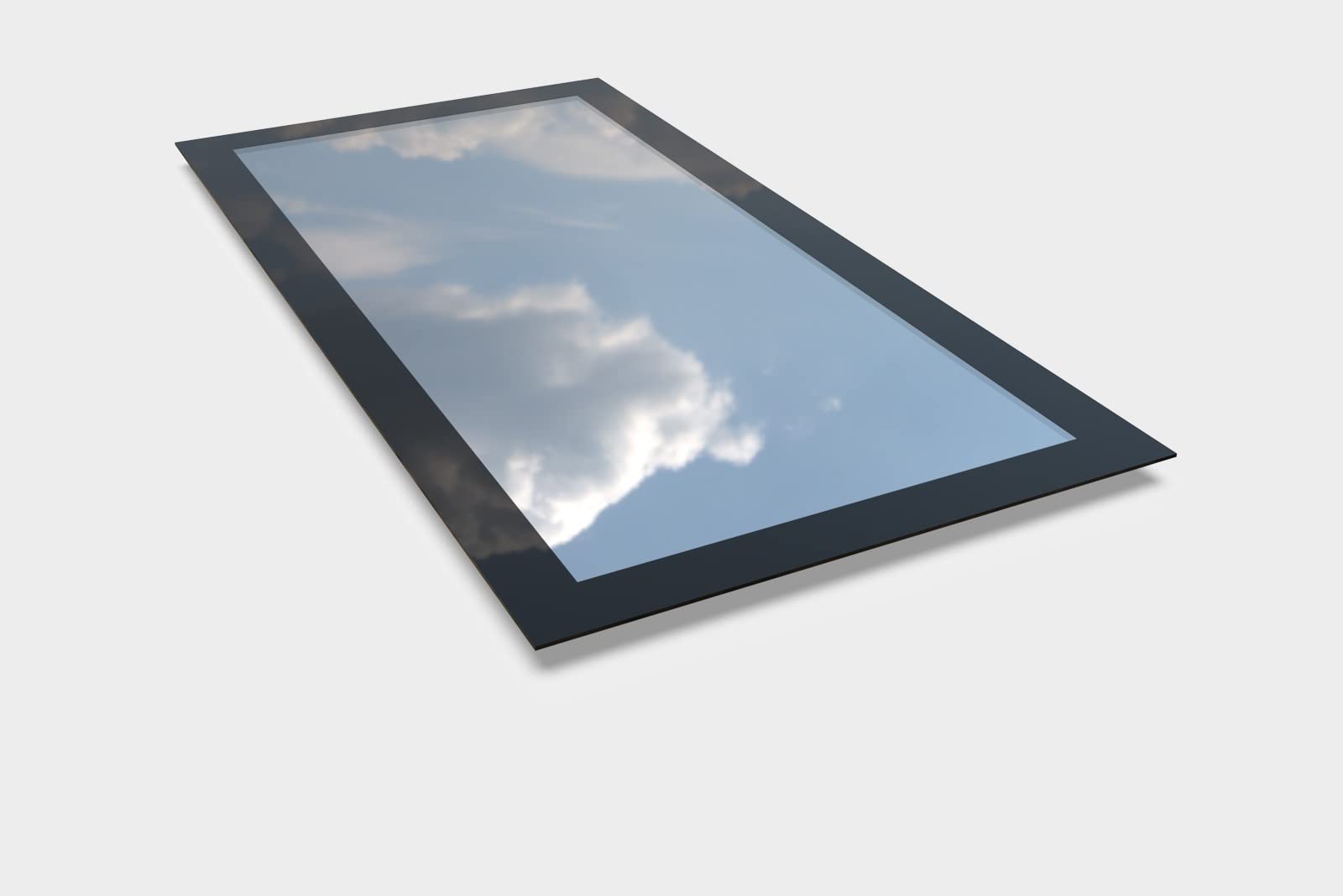 Saris Extensions Transparent Skylight 800 X 1800 Mm Triple Glazed Rooflight Window Toughened Glass