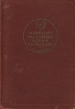 Unknown Binding Webster's Secondary-School Dictionary Book