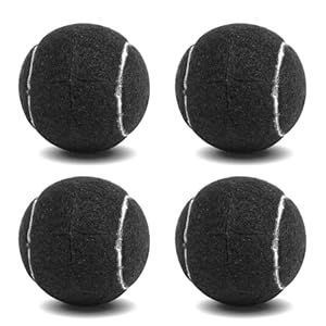 ANCKNE Walker Tennis Balls Precut Tennis Balls for Walkers 4PCS Walkers Legs Universal Precut Glide Balls, Heavy Duty Long Lasting Felt Pad Glide Coverings for Furniture Legs and Floor Protection