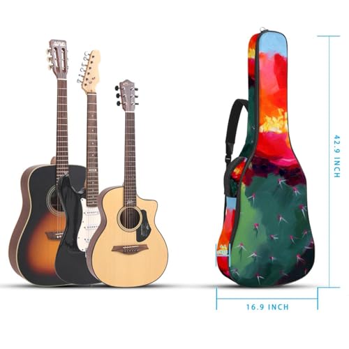 Étui étanche pour guitare protégeant de l'humidité et des rayures avec grand rangement