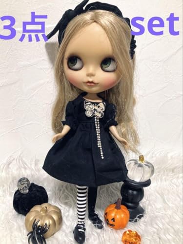 アイシードールカスタム♠ハロウィン♠シルバー×ワイン♠ 着せ替え人形 アイシードール カスタムドール 可動ボディ 1/6