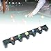 rockible 6 Hole Pool Cue Holder Billiard Cue Sticks Rack Portable Cues Claw Cues Rest for Adults Desk Sports Community Center Lovers