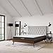 Modway Aveline Gel Infused Memory Mattress with CertiPUR-US Certified Foam, Queen, White