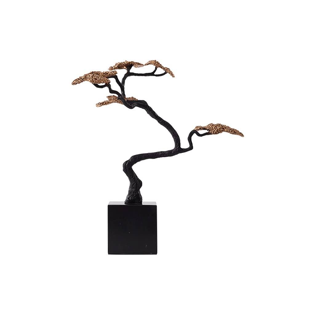 Sztuczne bonsai metalowe sztuczne drzewo symulowane mile widziane ozdoby sosnowe marmurowa podstawa metalowy blat ręcznie spawany biuro dom salon dekoracje do biura domowego