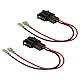 tomzz Audio 7103-003-2 Lautsprecheradapter (2er Set) auf DIN kompatibel mit Audi A3 A4 A6 Q5 Q7 TT ab 2018 Seat Leon