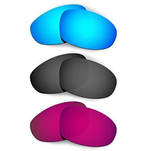 Lentes de repuesto para Oakley Juliet pack de 3 pares de cristales intercambiables