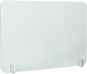 COOPHYA Acrylic Table Office Partition Acrylic Desk Frosted Desk ...