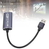 Lazmin112 Karta Przechwytująca Wideo, Urządzenie Przechwytujące USB 3.0 na USB C z rozdzielczością 1080P Przy 60 Hz, do Nagrywania na żywo w Grach