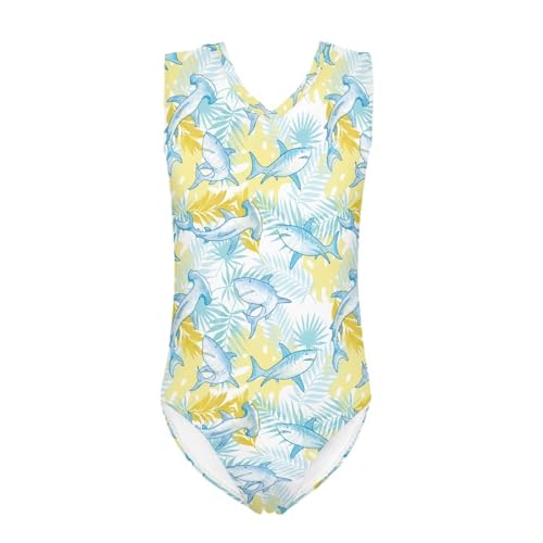 Image of Girls' Swimwear for 3-14 Cartoon Bathing Suit Girl Swimsuit Gym Leotard