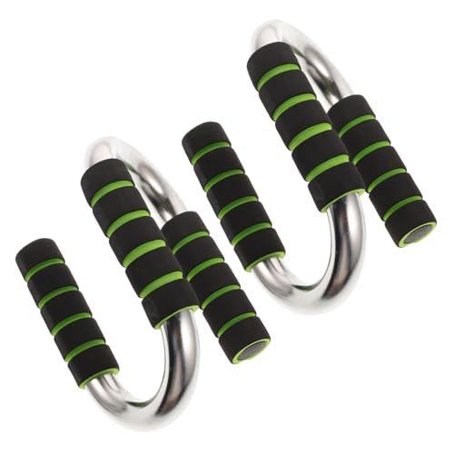 ARTSEWPLY 1pair Portable Push- Grip Bars for Upper Body Strength Training Arm Chest Equipment for for Men Women