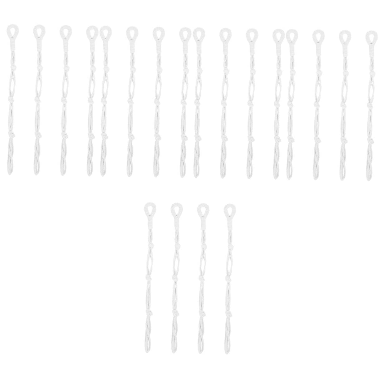 BESPORTBLE 20pezzi Ganci Macramè Per Piante Regolabili Supporti Per Vasi Da Fiori Per Decorazione Interna Ed Esterna Per Balconi e