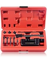 DAYUAN Kettennieter Motorrad,Motorrad Kettenbrecher Werkzeugsatz, Motorradketten Trennwerkzeug Nietwerkzeug,Riveting Tool Motorcycle, Motorradketten Kettentrenner Für Atv Dirt Bike Fahrrad/Motorrad