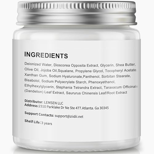 Image of ZIIDII Wild Yam Cream - Natural Balancing Cream for Women Soothing Support for Midlife Wellness, Deeply Nourish & Moisturize the Skin,4 oz