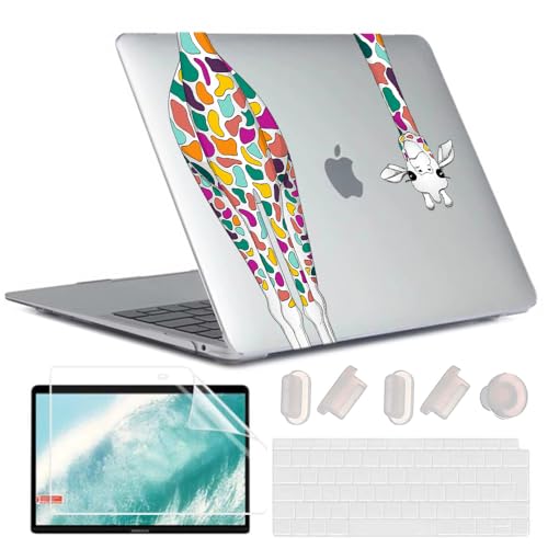 Carcasa MacBook Air 13 M1 súper delgada con cubierta teclado española y protector pantalla