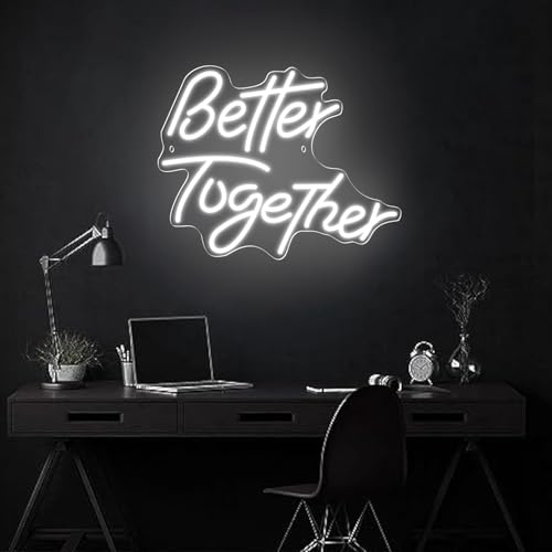Image of Neon Sign Neon for Wall Decor, LED Neon Light Sign for Girls Room Bedroom Wedding Birthday Party