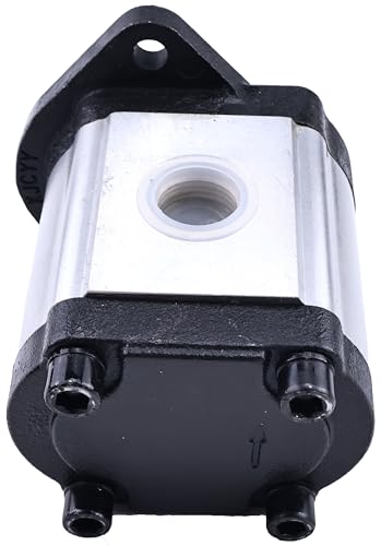 Image of 11 Teeth Hydraulic Gear Pump 6672051 6672513 550136836 A20.5L36836 Compatible with Bobcat Skid Steer Loader 363 7753 733 751 753 763 773 751G 753G 763G 773G