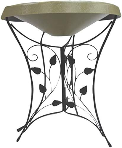 Birds Choice HPEDIL-GR Ivy Pedestal Heated Bird Bath, Medium