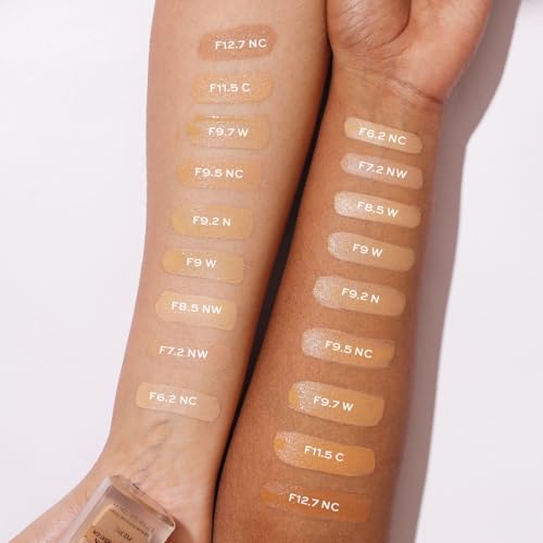 Image of Revolution Beauty, Skin Silk Serum Foundation, Light to Medium Coverage, Lightweight & Radiant Finish, Contains Hyaluronic Acid, (F6.2 NC, 23ml)