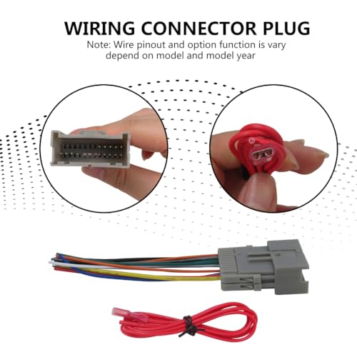 2024 Upgraded Wiring Harness Stereo Radio Wire Cable Connector Adapter for GMC Envoy 2007-2009