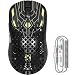 MAMBASNAKE M2 Ultra-Lightweight Wireless Gaming Mouse, PAW3395PRO Sensor 40000 DPI, 41g Carbon Fiber, Mouse Coiled Cable, Tri-Mode 2.4G/Bluetooth/Wired, 100M Clicks, Cloud Driver, Ergonomic Design