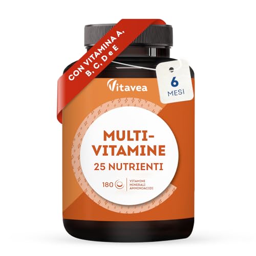 Integratore Multivitaminico - 25 Vitamine Minerali e Amminoacidi - Integratore