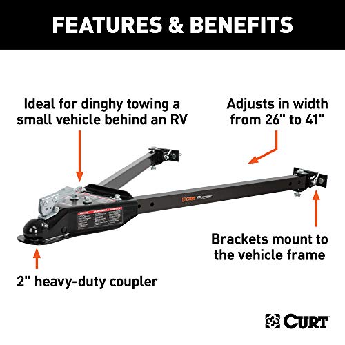 Curt 19745 Universal Car Rv Tow Bars thumb #2