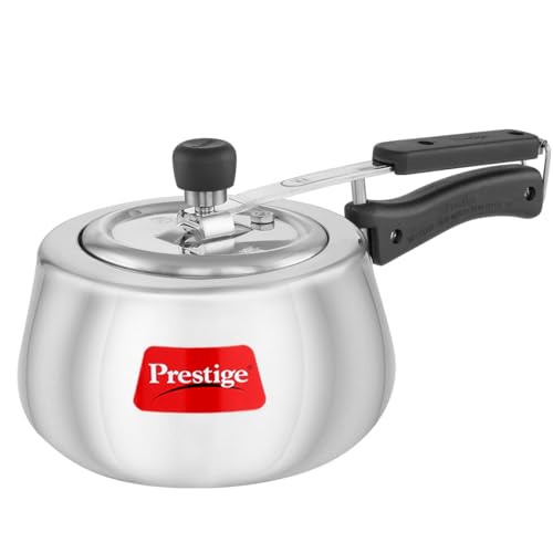 Prestige Nakshatra Cute Svachh Aluminium Inner Lid Pressure Cooker, 3.0L (Polished, Silver), 3 Liter