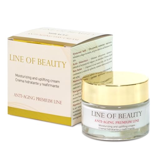 CREMA Facial MIRACLE | Tratamiento Antiedad | Tensor y Lifting Inmediato | Ácido Hialurónico y Péptidos Biométricos, BIO Aceites | Reafirmante, Hidratante, Antiarrugas | 50 ml | Fabricado en España