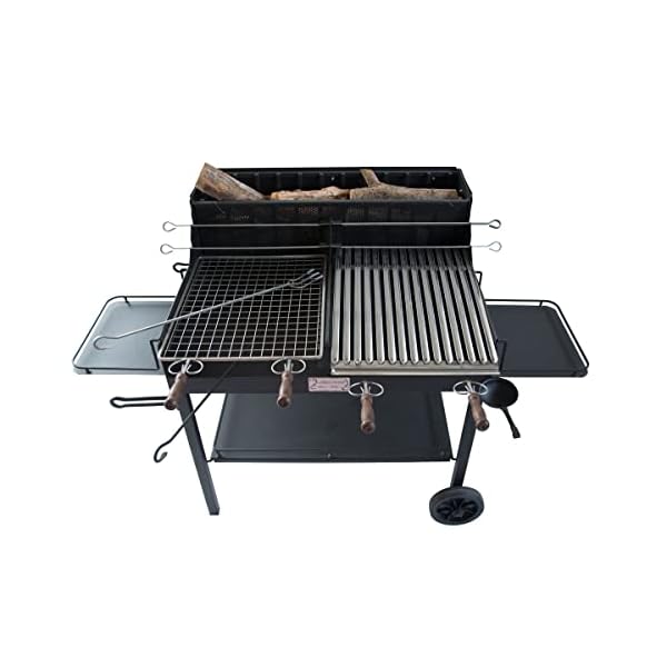 BA45-LITTLE TUSCANY- DUAL GRILL MULTI FUEL BARBECUE CRUCCOLINI - Image 7