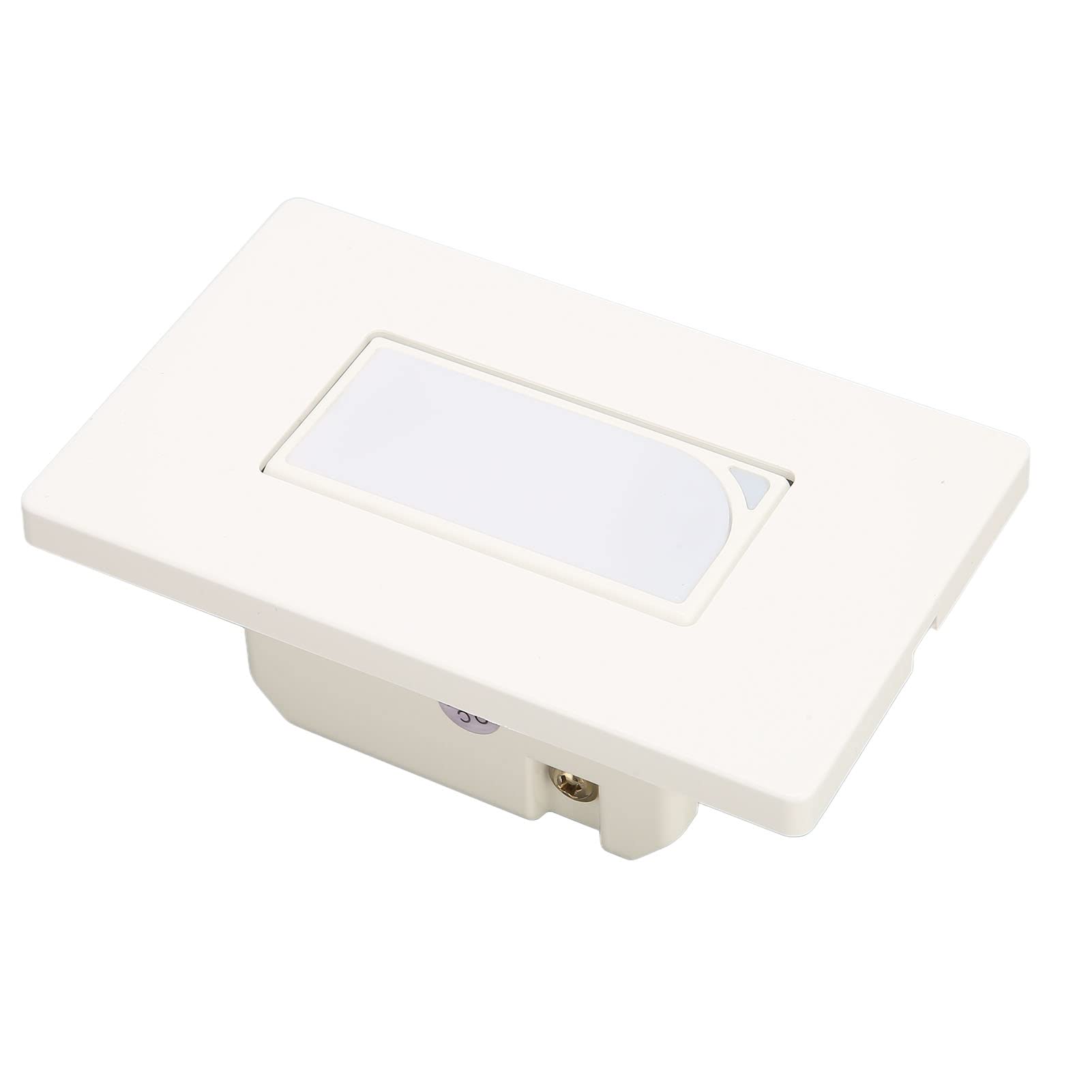 KUIDAMOS Interruptor de Luz Inteligente WiFi, Luz Nocturna Regulable RGB para, Control Remoto para Dormitorio, PC, Blanco, 1 Paquete
