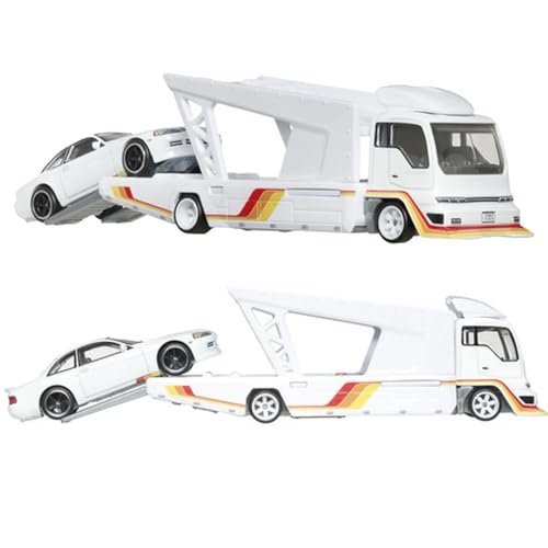 Hot Wheels Auto Transportador Japan Double Decker Hauler miniatura 2