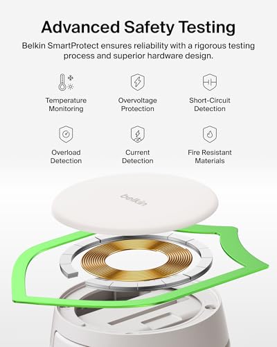 Belkin Qi2.2 25W Wireless 2 in 1 iPhone Charger, Fast Charging for Travel - image 7